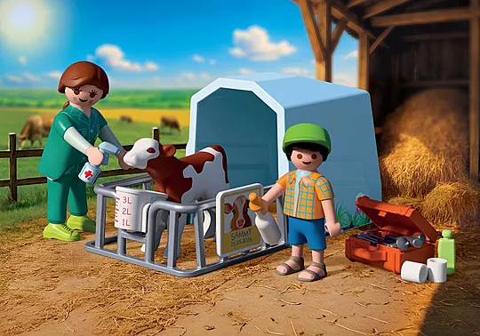 Playmobil Country - Επίσκεψη Από Τον Κτηνίατρο 72167
