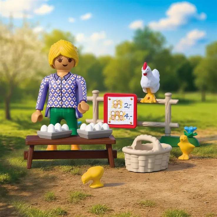 Playmobil Country - Κοτέτσι Με Αλεπού 72168