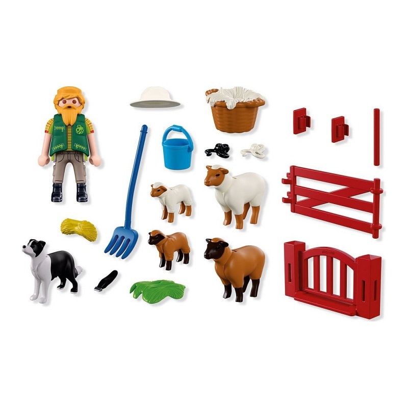 Playmobil Country -  Βοσκός Με Το Κοπάδι Του 72169