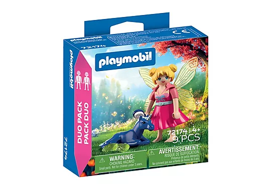 Playmobil Duo Pack - Νεράιδα Με Μικρό Μονόκερο 72174
