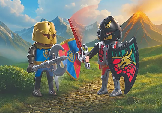 Playmobil Duo Pack - Ιππότες Σε Μονομαχία 72175