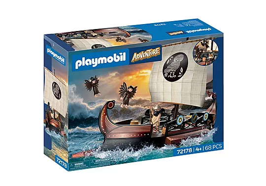 Playmobil History - Το Καράβι Του Οδυσσέα Και Οι Σειρήνες 72178