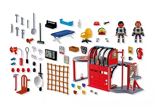 Playmobil City Action - Πυροσβεστικός Σταθμός 72191