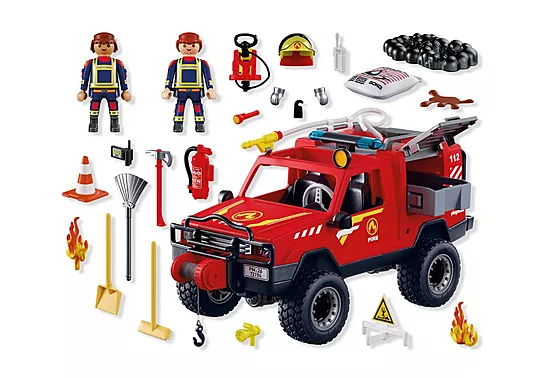Playmobil City Action - Φορτηγό Παντός Εδάφους Πυροσβεστικής 72194