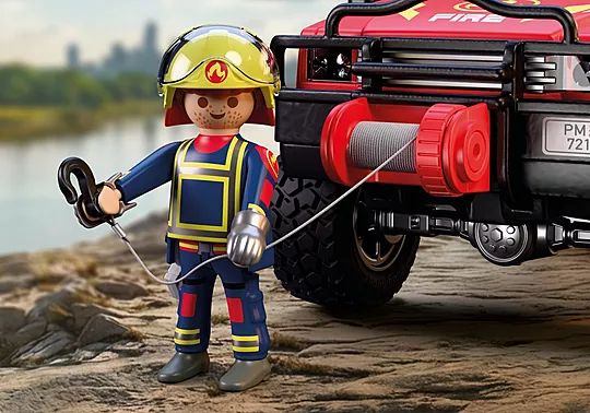 Playmobil City Action - Φορτηγό Παντός Εδάφους Πυροσβεστικής 72194