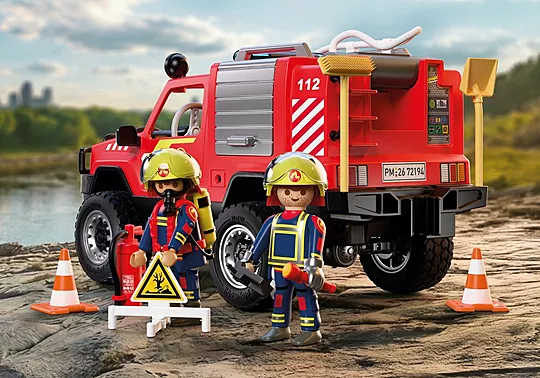 Playmobil City Action - Φορτηγό Παντός Εδάφους Πυροσβεστικής 72194