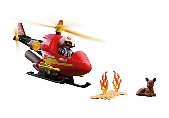 Playmobil City Action - Ελικόπτερο Πυροσβεστικής 72196