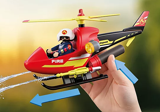 Playmobil City Action - Ελικόπτερο Πυροσβεστικής 72196