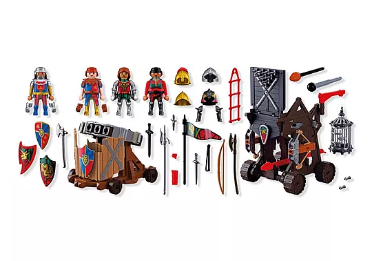 Playmobil Knights - Πολιορκητικός Πύργος Ιπποτών Δράκου 72210