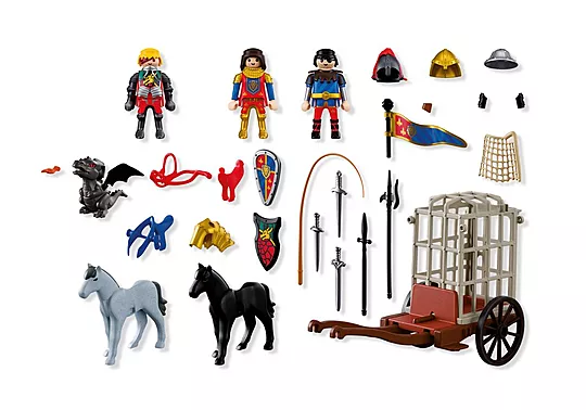 Playmobil Knights - Απαγωγή Μικρού Δράκου 72211