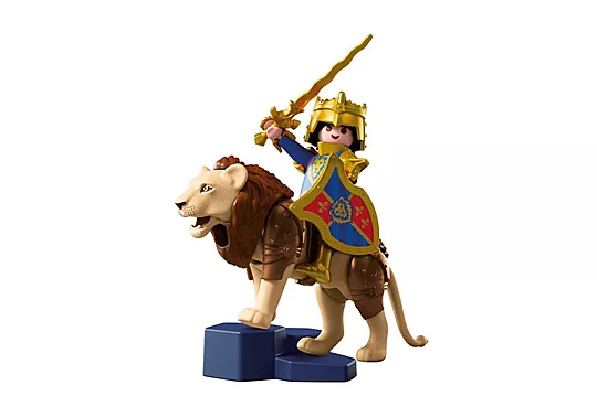 Playmobil Knights - Χρυσός Ιππότης Με Λιοντάρι 72212