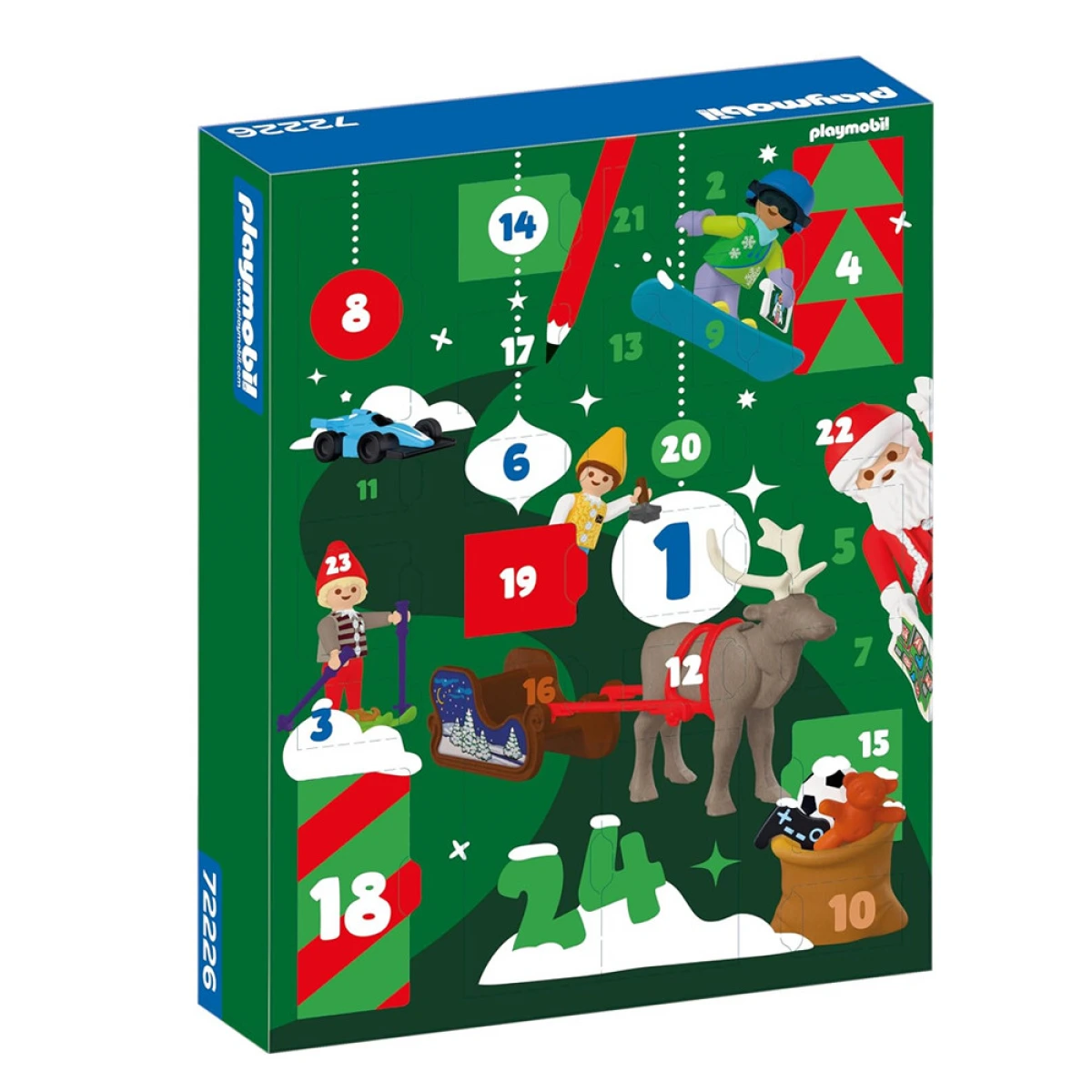 Playmobil Christmas - Ημερολόγιο Εργαστήριο Αι Βασίλη 72226