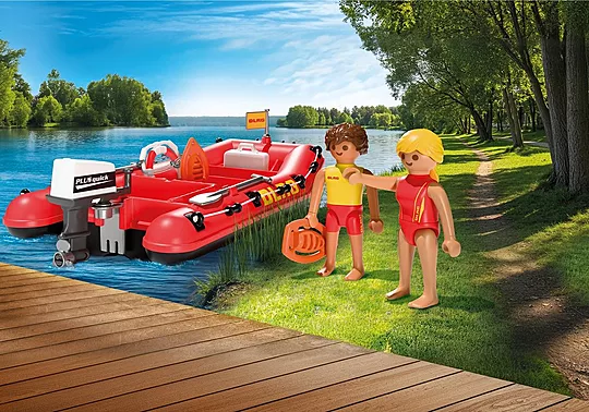 Playmobil City Life - My Life, Σωστικό Σκάφος 72280