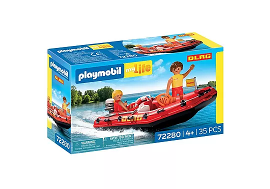 Playmobil City Life - My Life, Σωστικό Σκάφος 72280
