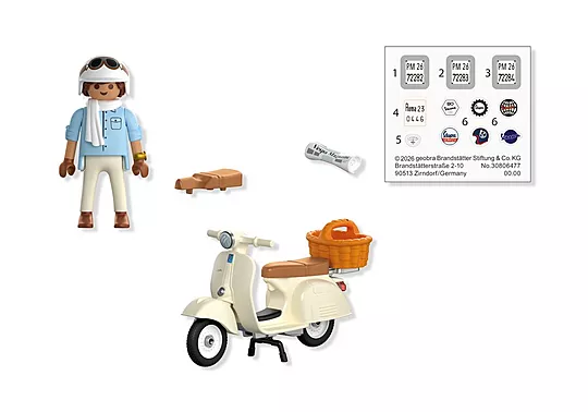 Playmobil Vespa - Vespa 80η Επέτειος, Classic 72283