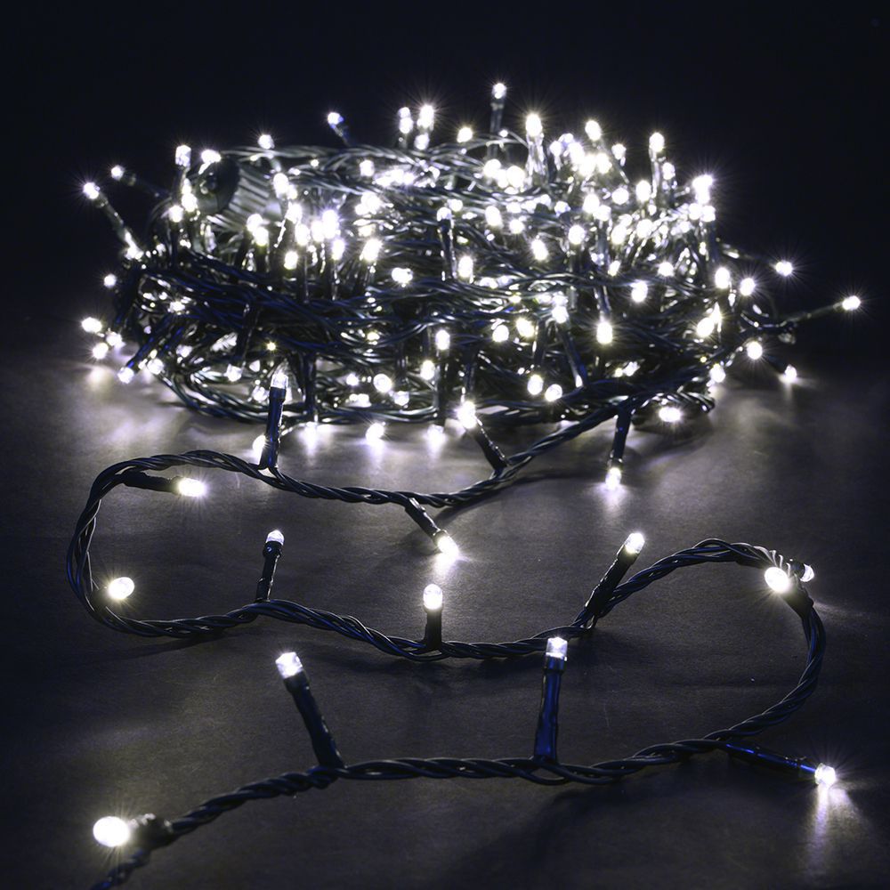 Iliadis - 50 Led, Πράσινο/Λευκό, 8 Προγράμματα, 2,5Μ Εσωτερικού & Εξωτερικού Χώρου 75015