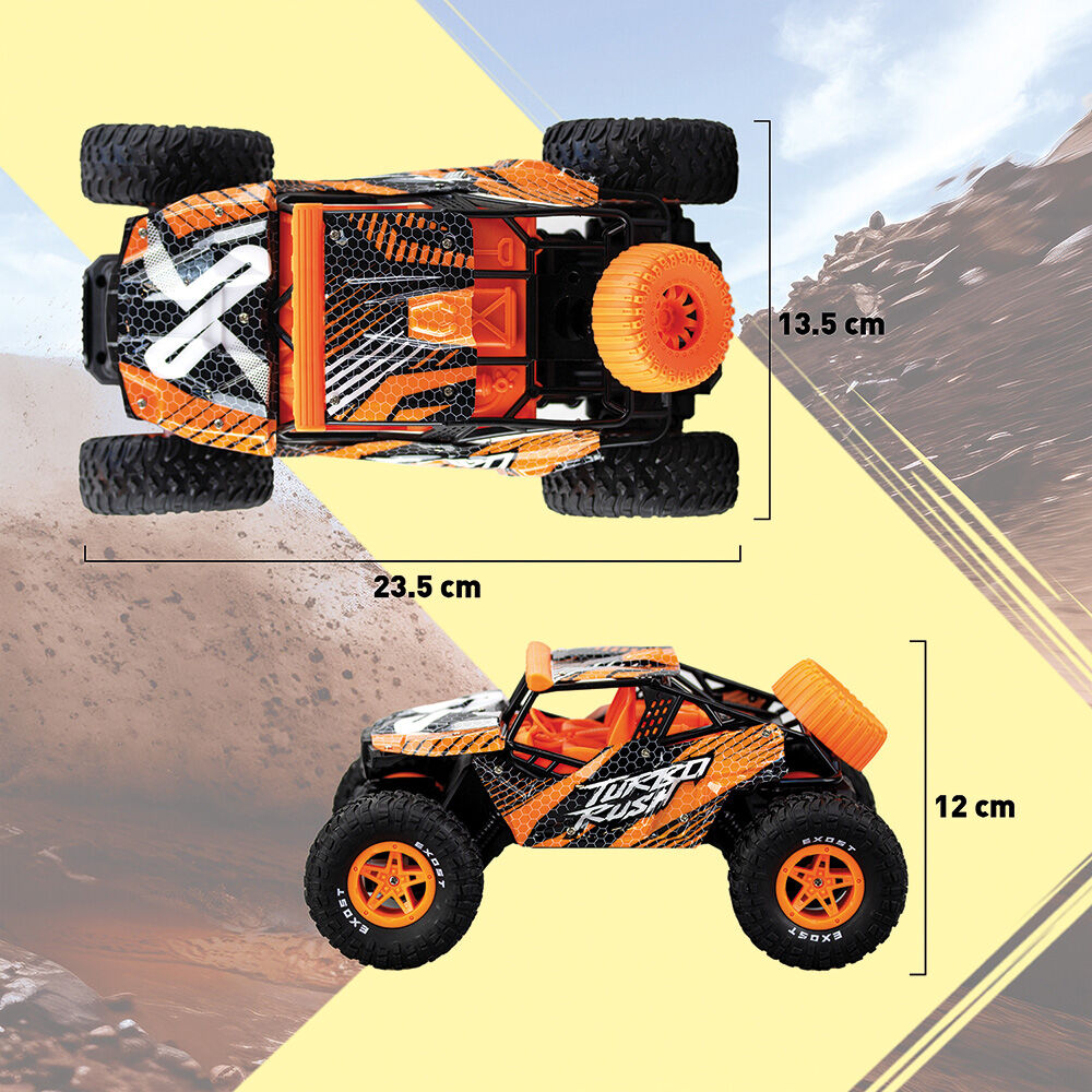 Exost - Τηλεκατευθυνόμενο Αυτοκίνητο, Turbo Rush 7530-20675