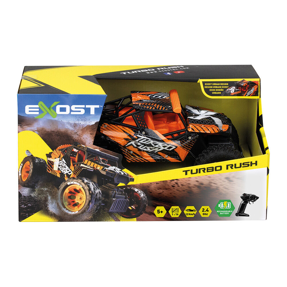 Exost - Τηλεκατευθυνόμενο Αυτοκίνητο, Turbo Rush 7530-20675