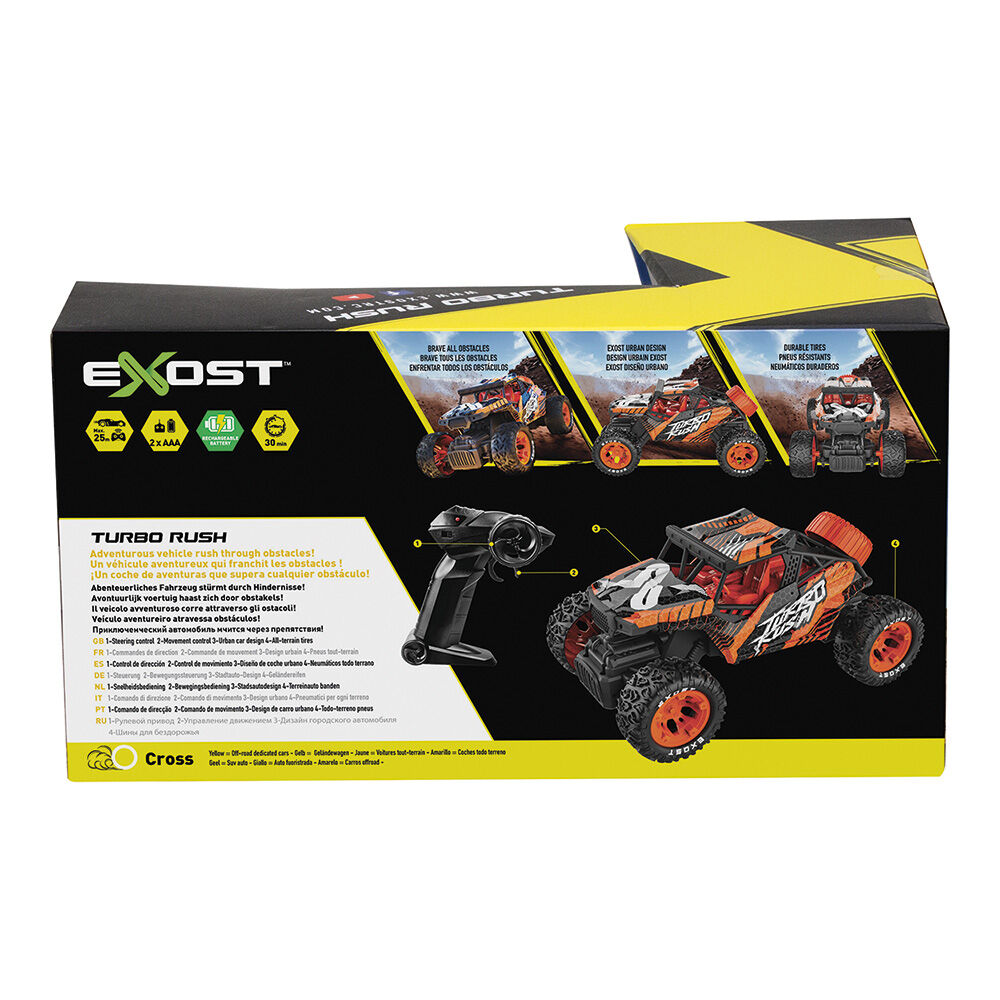 Exost - Τηλεκατευθυνόμενο Αυτοκίνητο, Turbo Rush 7530-20675