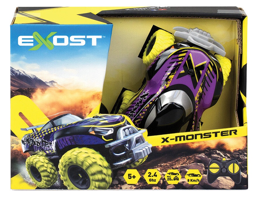 Exost - Τηλεκατευθυνόμενο Αυτοκίνητο, X-Monster 7530-20683