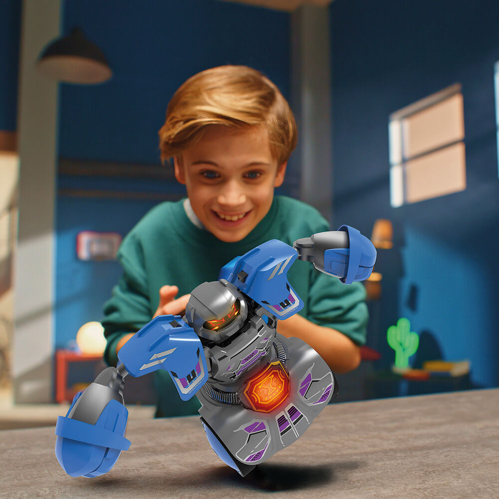 Silverlit - Τηλεκατευθυνόμενο Ρομπότ Ycoo, Robo Kombat 360 Tornado, Κόκκινο-Πορτοκαλί 7530-86883