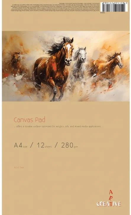Creative - Μπλοκ Canvas A4 12 Φύλλα 75312