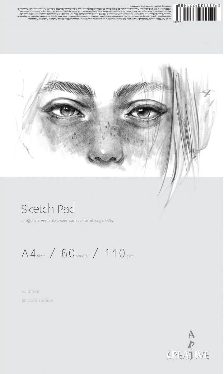 Creative - Μπλοκ Sketch A4 60 Φύλλα 75314