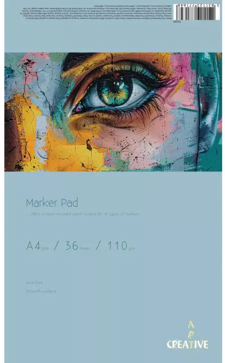 Creative - Μπλοκ Marker A4 36 Φύλλα 75330