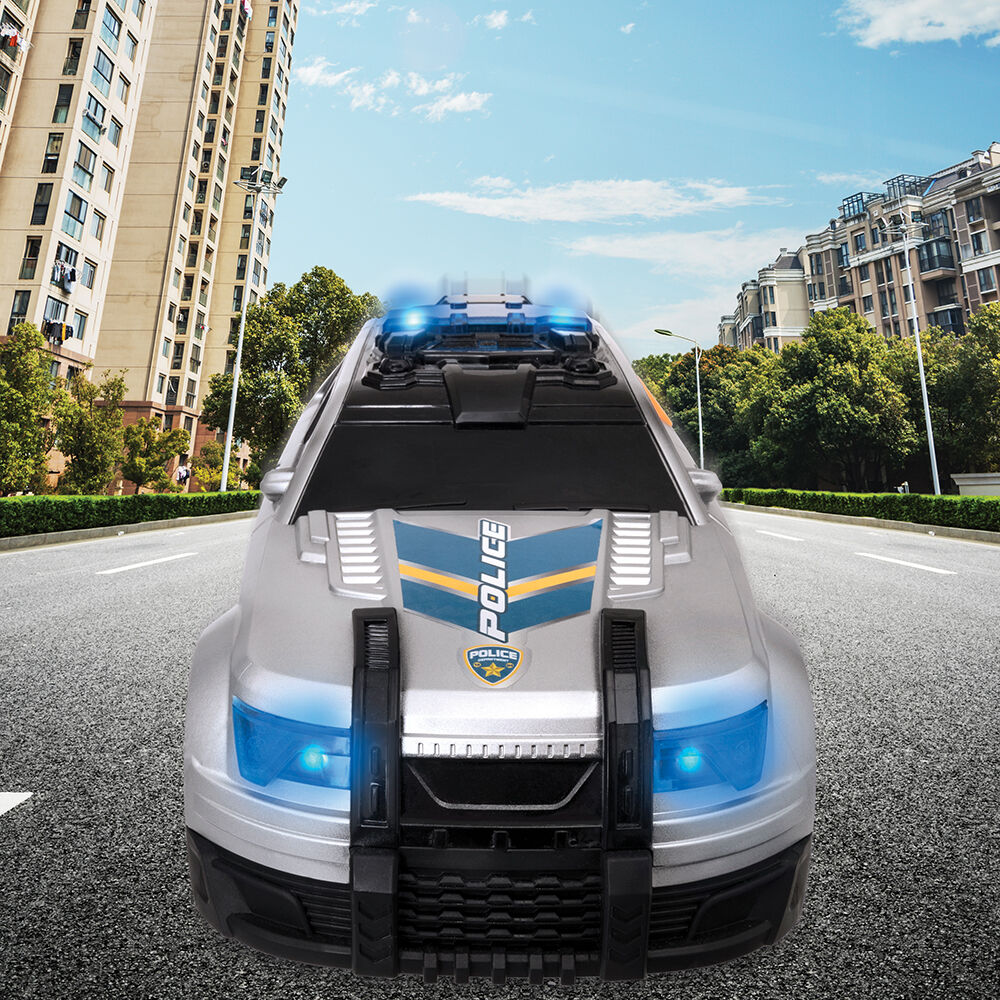 AS - Teamsterz Mighty Machines, Αστυνομικό Όχημα Mε Φώτα Kαι Ήχους 7535-17121