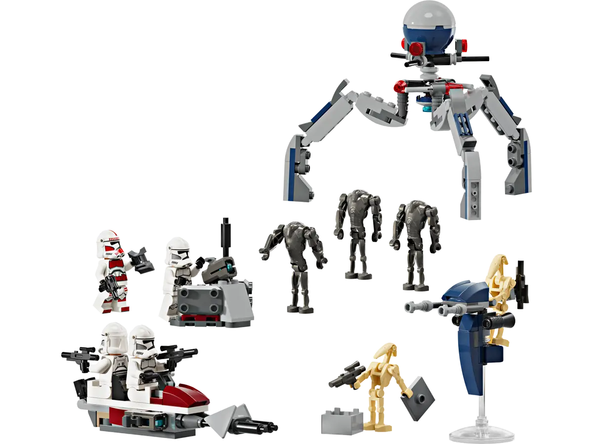 Lego Star Wars -  Clone Trooper™ & Battle Droid™ Battle Pack 75372