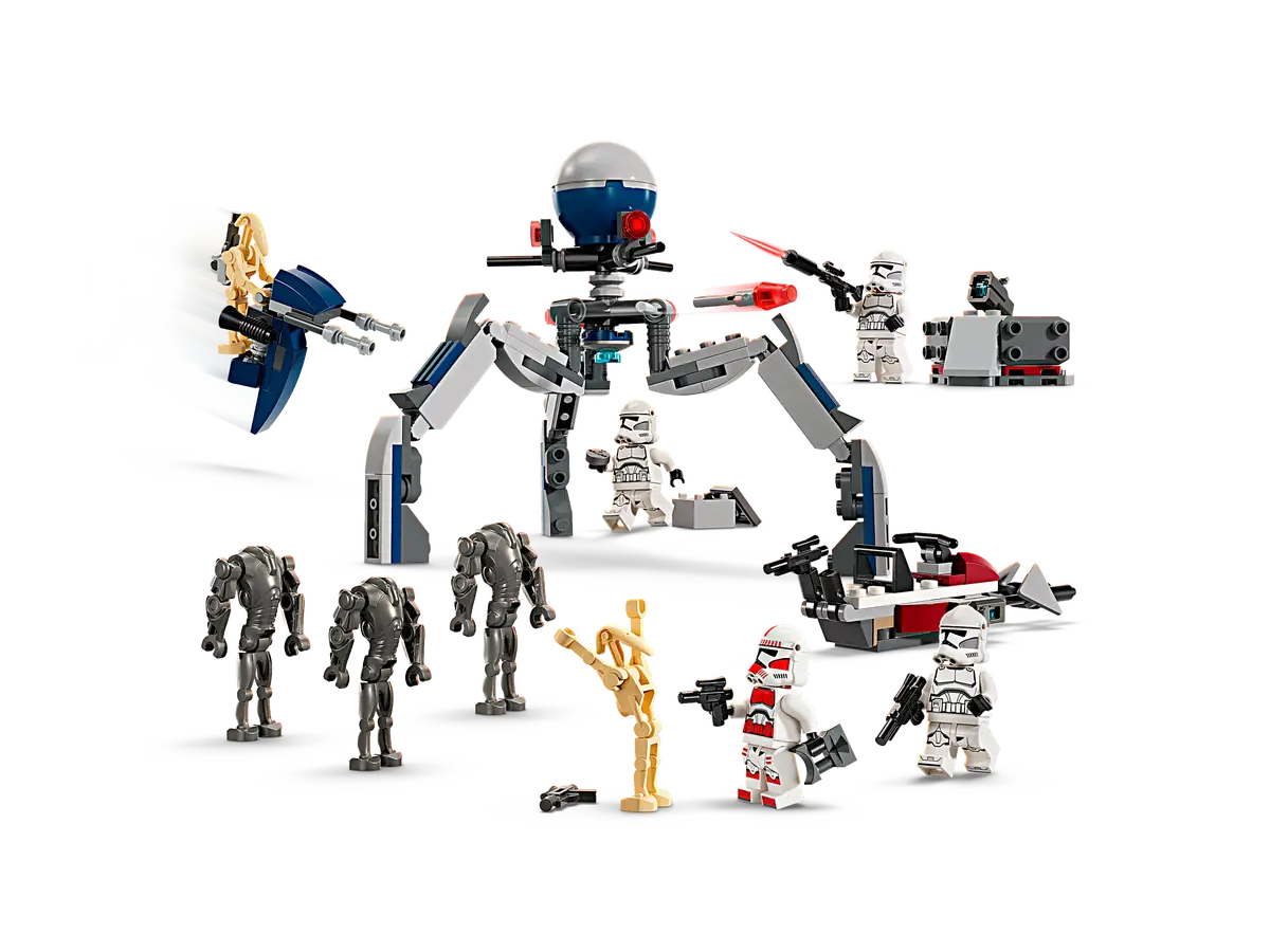 Lego Star Wars -  Clone Trooper™ & Battle Droid™ Battle Pack 75372