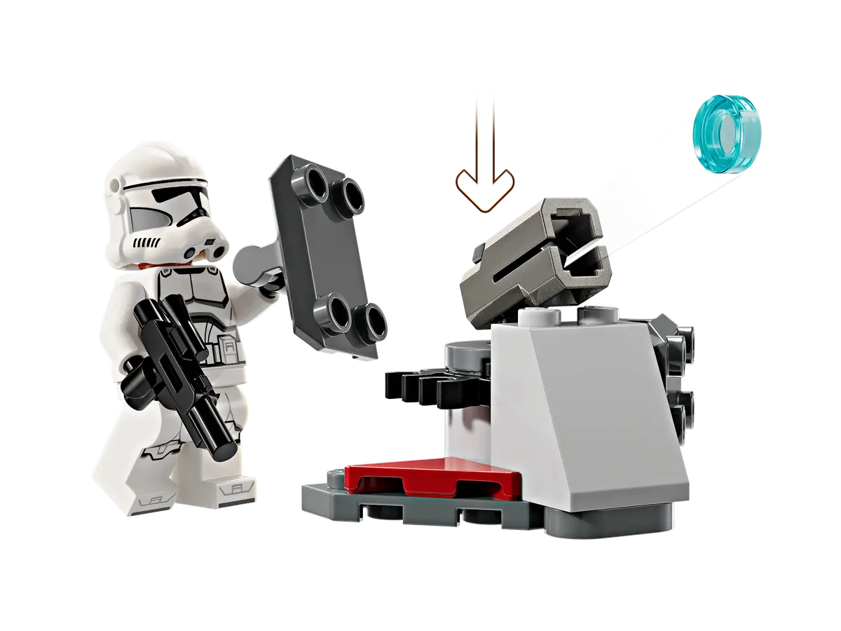 Lego Star Wars -  Clone Trooper™ & Battle Droid™ Battle Pack 75372