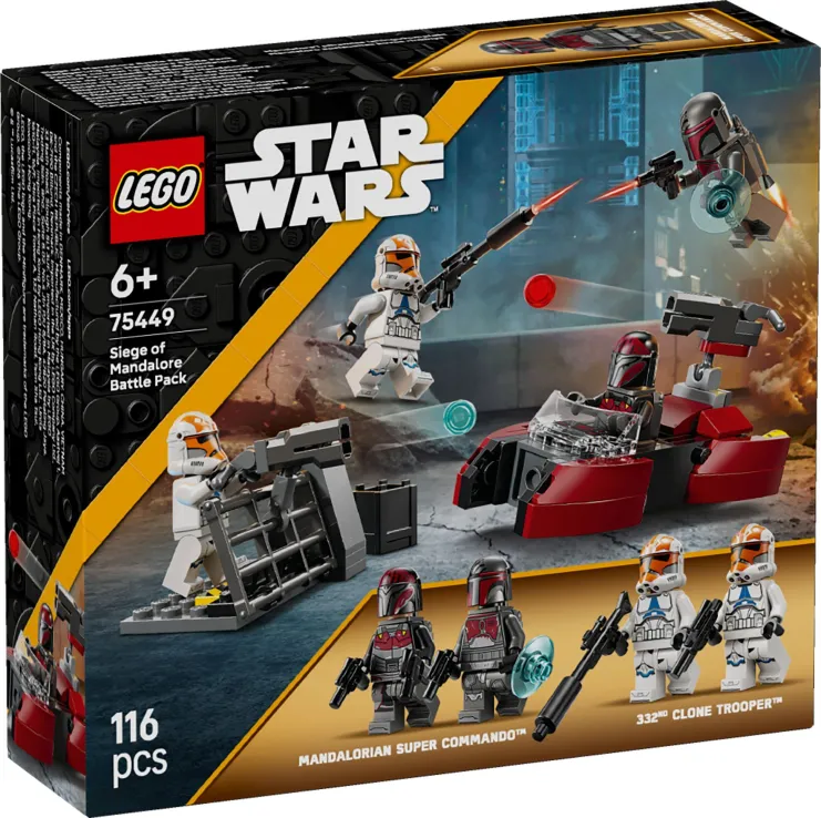 Lego Star Wars -  Siege Of Mandalore Battle Pack 75449