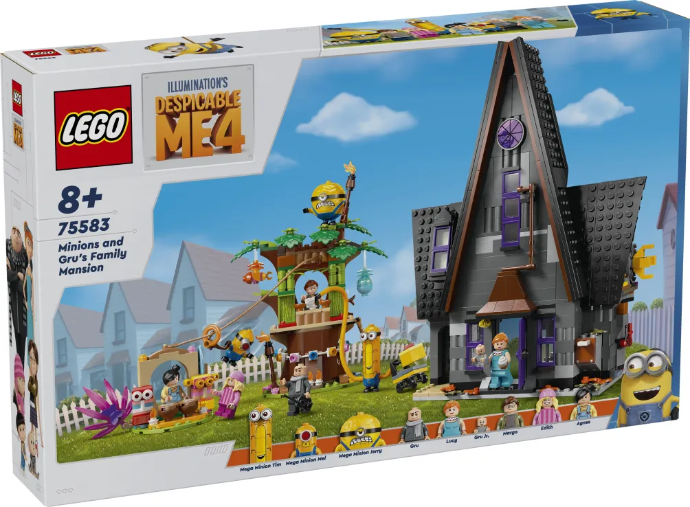 Lego Minions - Gru's Family Mansion 75583