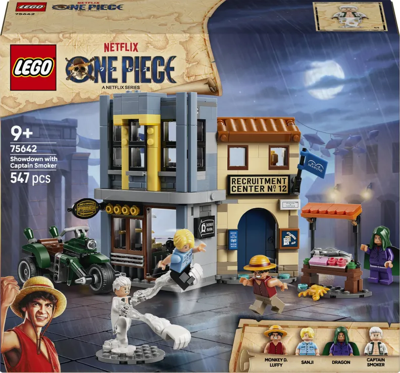 Lego One Piece - Showdown With Captain Smoker 75642