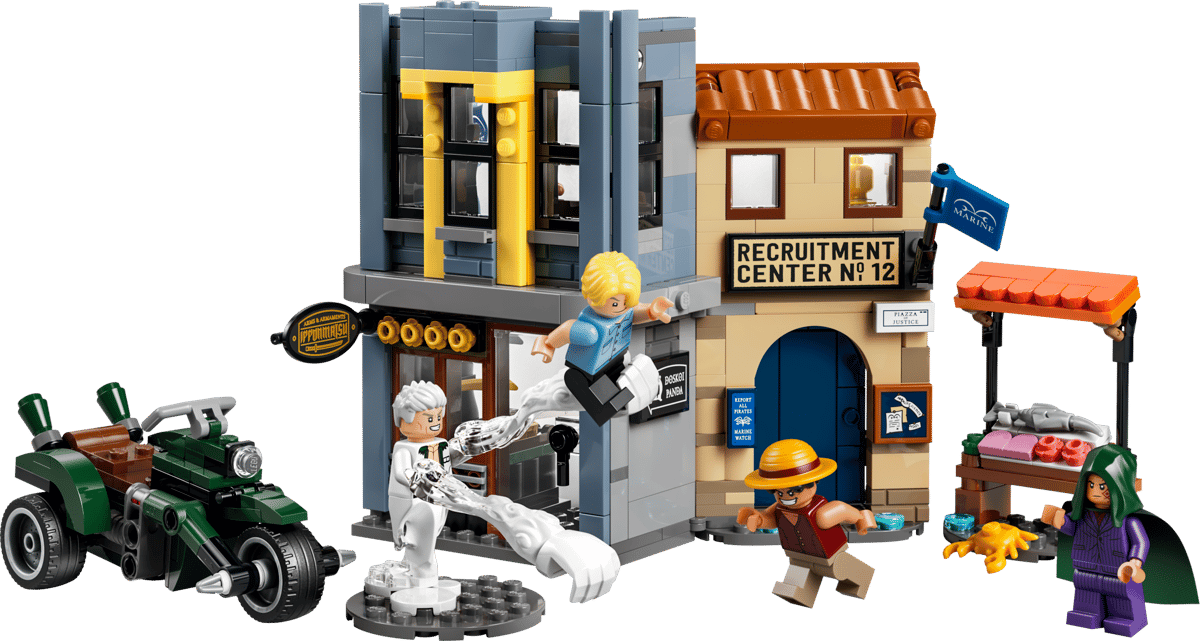 Lego One Piece - Showdown With Captain Smoker 75642