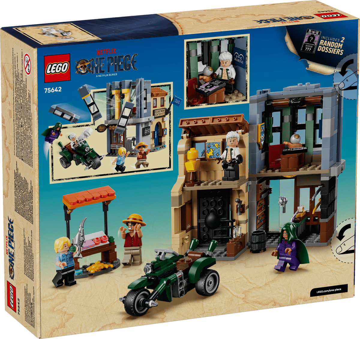 Lego One Piece - Showdown With Captain Smoker 75642