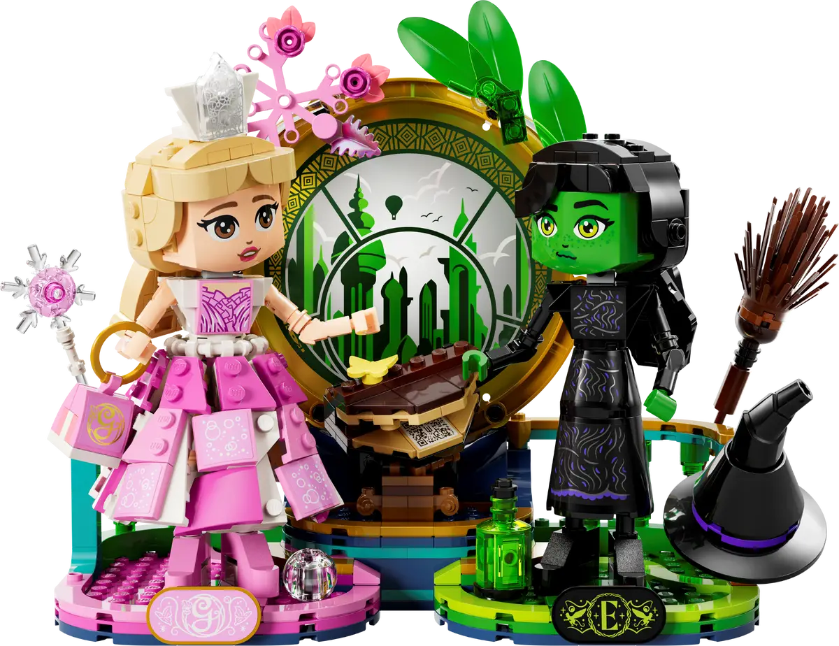 Lego Wicked - Elphaba & Glinda Figures 75682