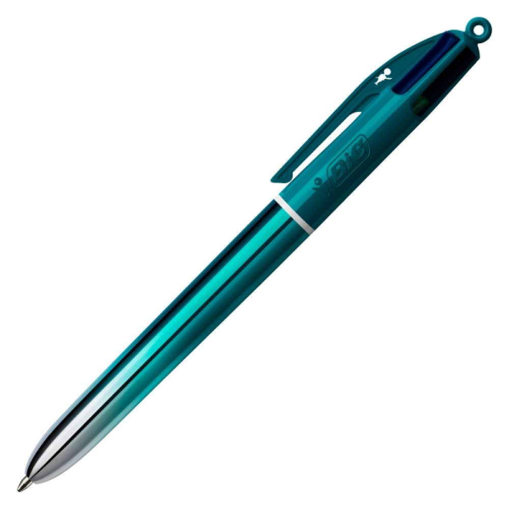 Bic - Στυλό 4 Colours Smooth Gradient Γαλαζοπράσινο 75927