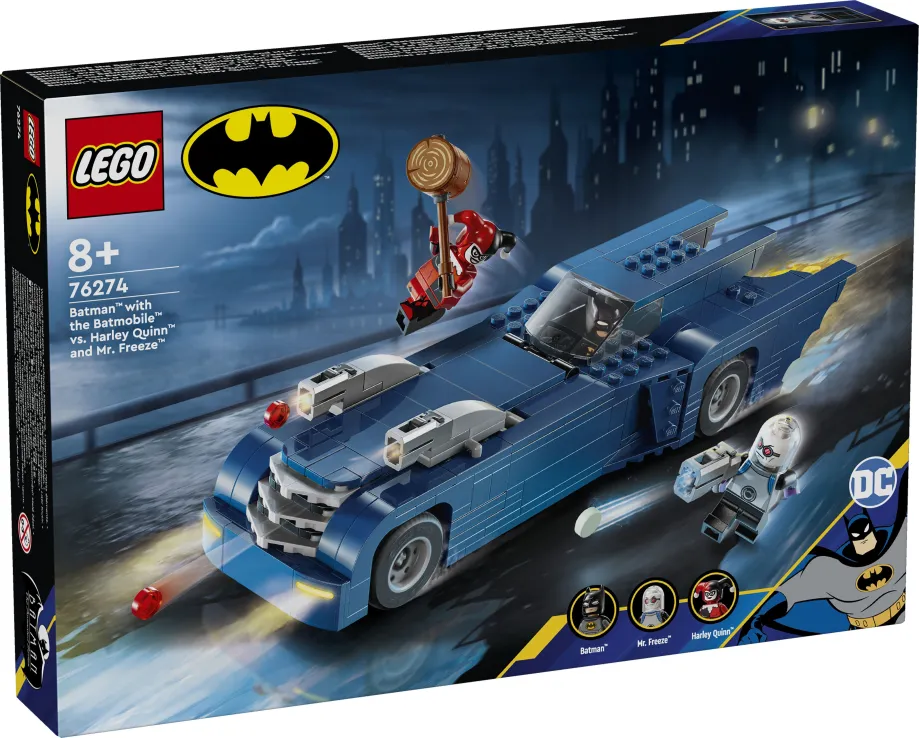 Lego Batman - With The Batmobil VS Harley Quinn & Mr Freeze 76274