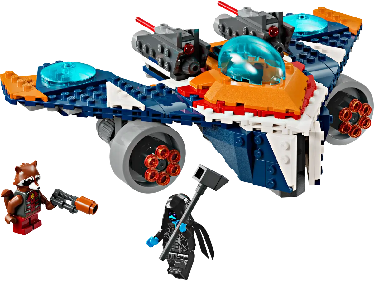 Lego Marvel - Rocket's Warbird vs. Ronan 76278