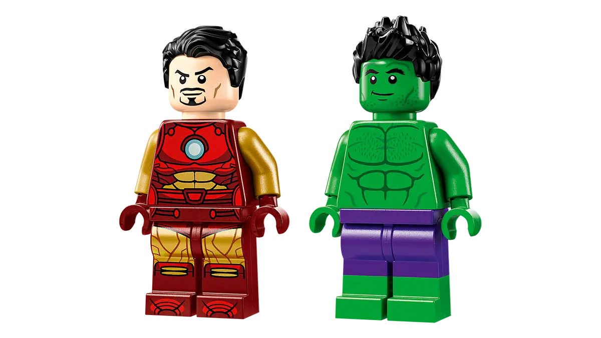 Lego Marvel - Iron Man With Bike And The Hulk 76287