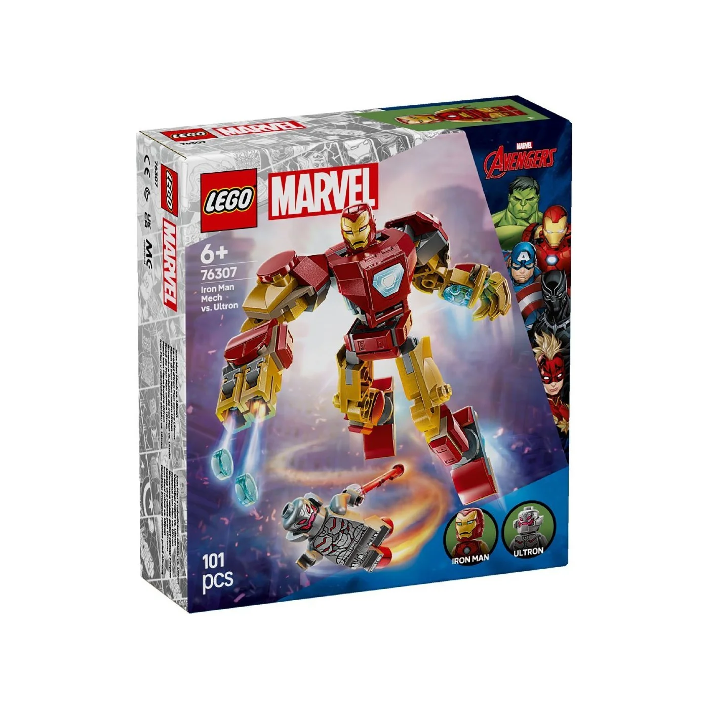 Lego Marvel - Super Heroes Iron Man Mech vs. Ultron 76307