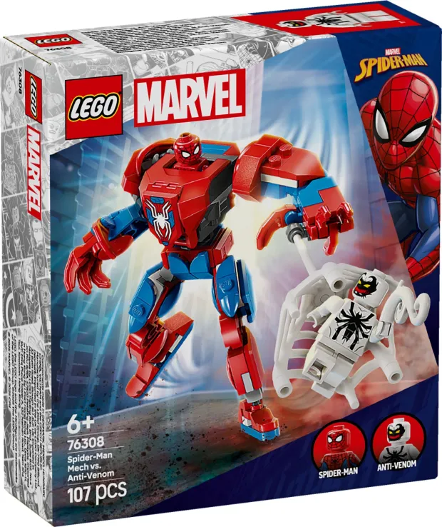 Lego Marvel - Super Heroes Spider-Man Mech vs. Anti-Venom 76308