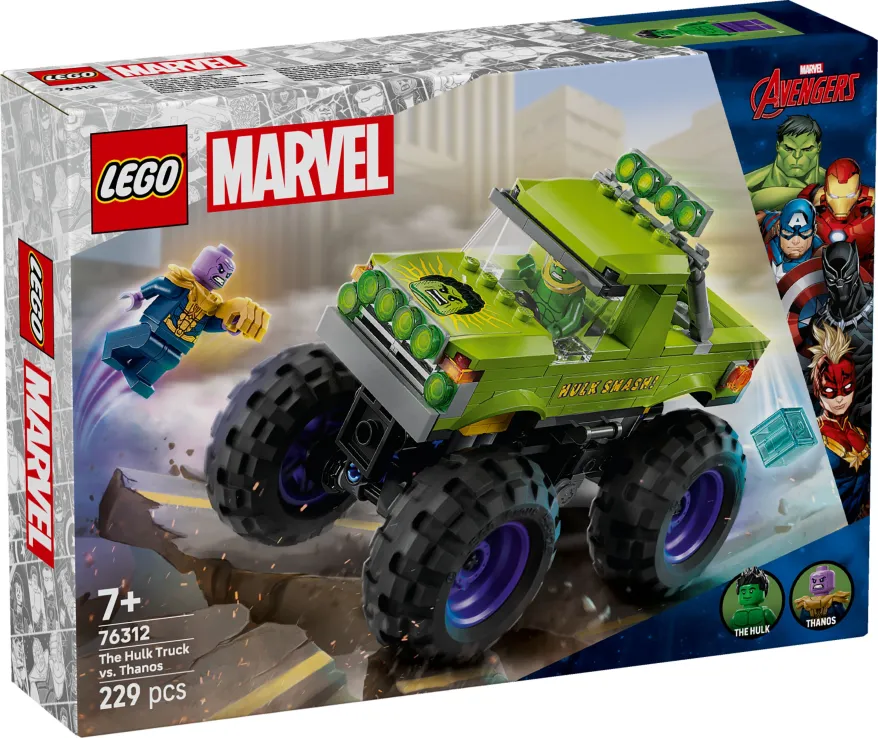 Lego Marvel - The Hulk Truck vs. Thanos 76312 Lego Marvel - The Hulk Truck vs. Thanos 76312