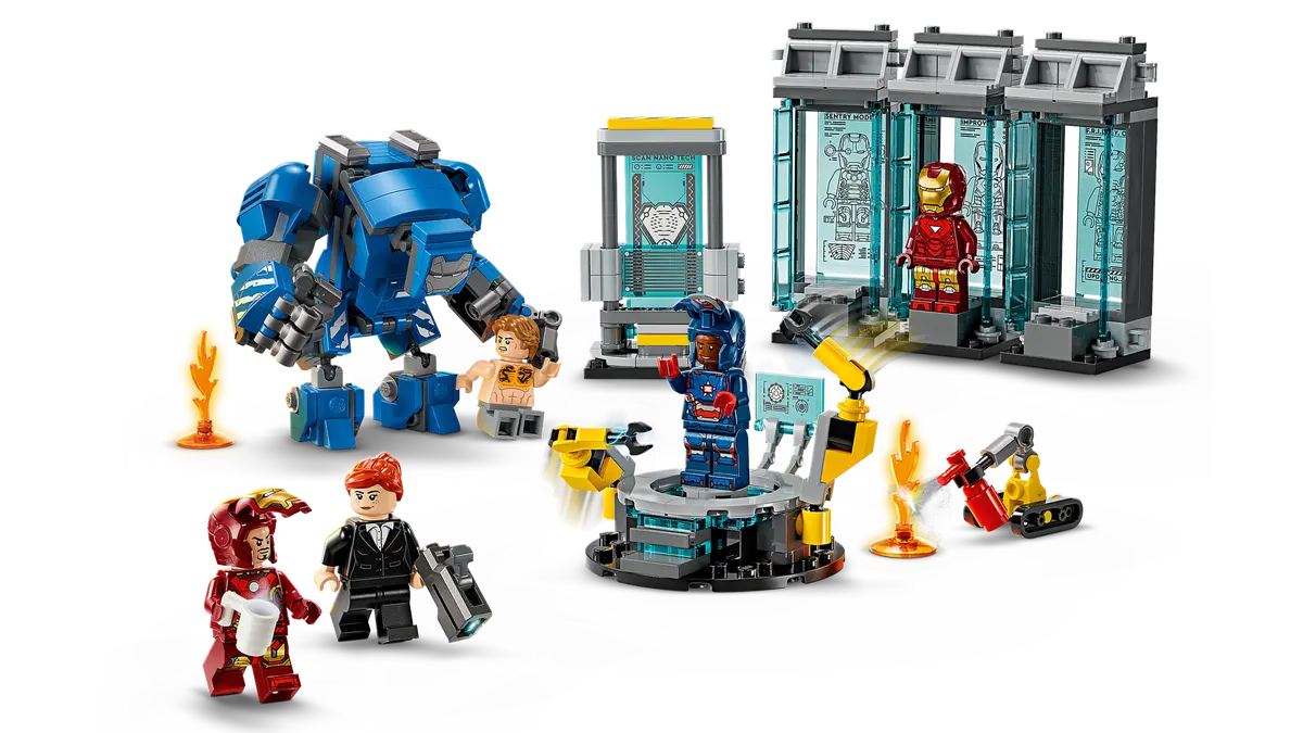 Lego Marvel - Iron Man's Laboratory: Hall Of Armor 76315 Lego Marvel - Iron Man's Laboratory: Hall Of Armor 76315