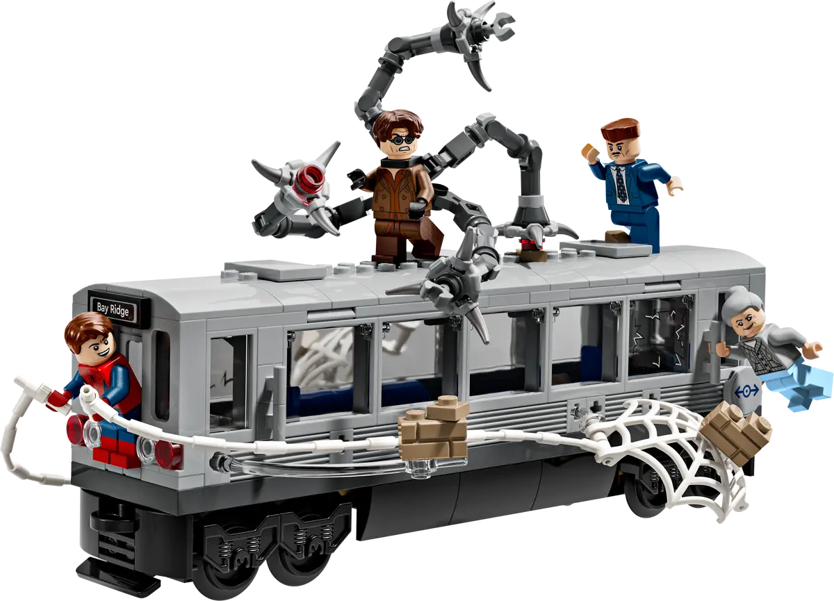 Lego Spiderman - Spider-Man vs. Doc Ock Subway Train Scene 76321 Lego Spiderman - Spider-Man vs. Doc Ock Subway Train Scene 76321