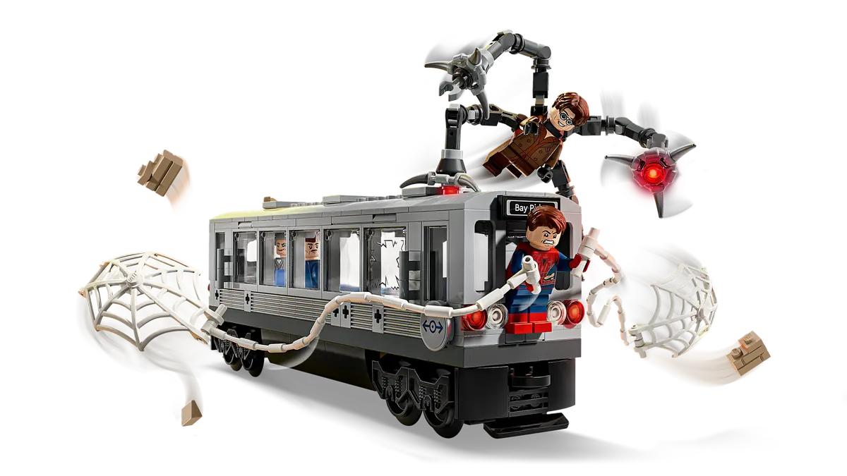 Lego Spiderman - Spider-Man vs. Doc Ock Subway Train Scene 76321 Lego Spiderman - Spider-Man vs. Doc Ock Subway Train Scene 76321