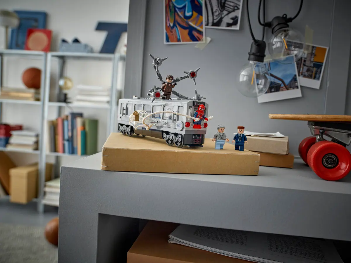 Lego Spiderman - Spider-Man vs. Doc Ock Subway Train Scene 76321 Lego Spiderman - Spider-Man vs. Doc Ock Subway Train Scene 76321