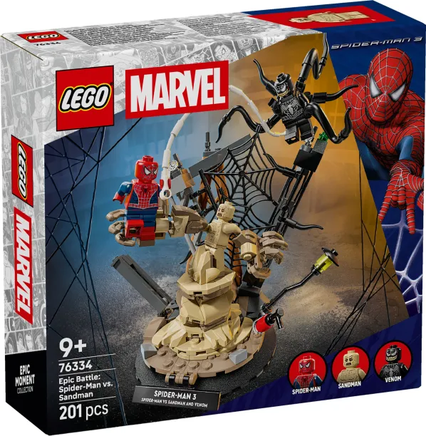 Lego Marvel - Epic Battle Spider-Man vs. Sandman 76334